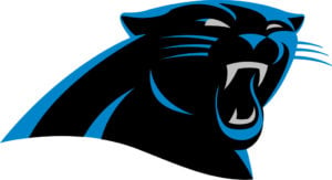 Carolina Panthers team logo in JPG format