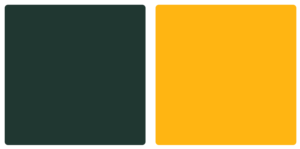 Green Bay Packers Color Palette Image