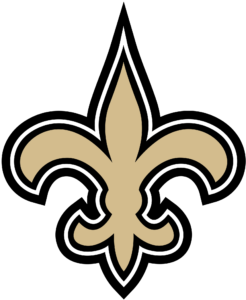 New Orleans Saints team logo in PNG format
