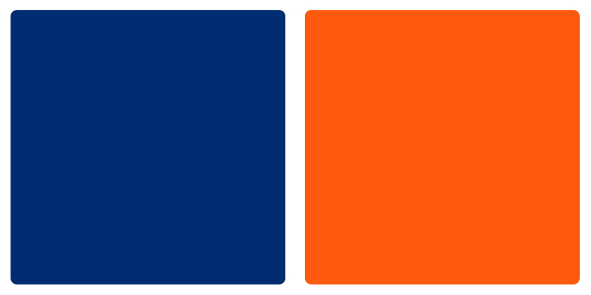 TIL the Mets chose Blue and Orange as their primary colors to