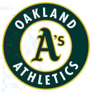 Oakland Athletics team logo in JPG format