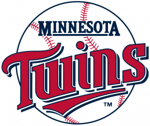 Minnesota Twins 46 Team Color Oval Sign