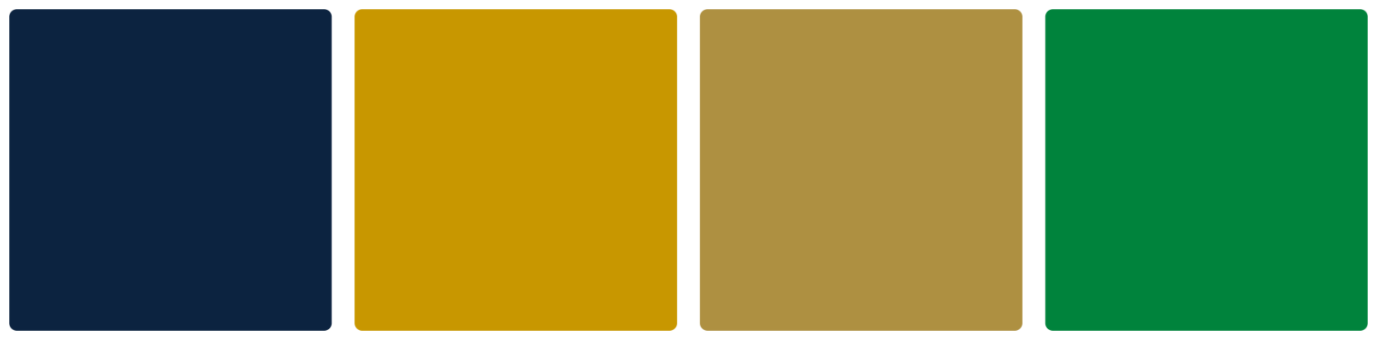 Notre Dame Fighting Irish Color Codes Hex, RGB, and CMYK - Team Color Codes