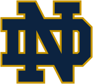 Notre Dame Fighting Irish team logo in PNG format