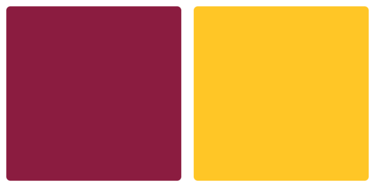 Arizona State Sun Devils Color Codes Hex, RGB, and CMYK - Team Color Codes