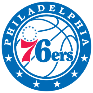 Philadelphia 76ers team logo in PNG format