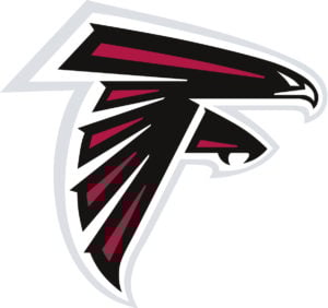 Atlanta Falcons team logo in JPG format