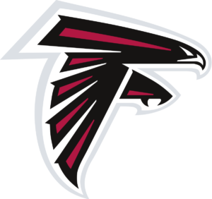 Atlanta Falcons team logo in PNG format