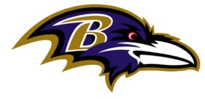 Baltimore Ravens team logo in JPG format