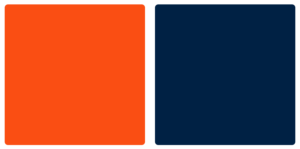 Denver Broncos Color Palette Image