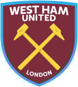 West Ham United team logo in JPG format