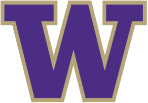 washington huskies logo colors