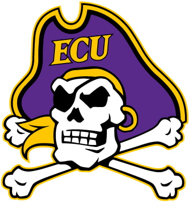 Team Color NCAA Logo Brands East Carolina Pirates Elite Chair 