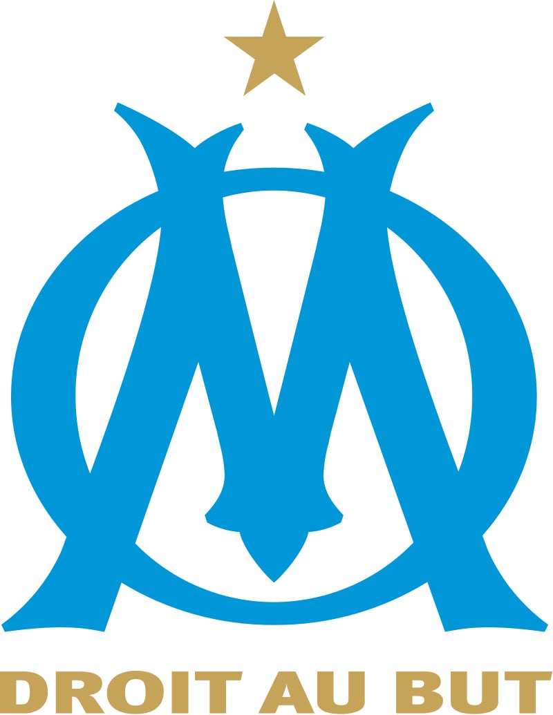 Simple flag of Marseille. Correct size, proportion colors Stock