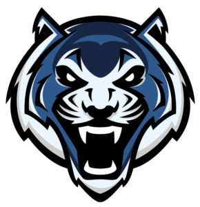 Lincoln Blue Tigers Logo in PNG Format