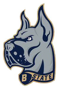 Bluefield State College Big Blues Logo in JPG Format