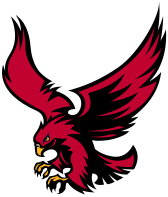 Roberts Wesleyan Redhawks Logo in JPG Format