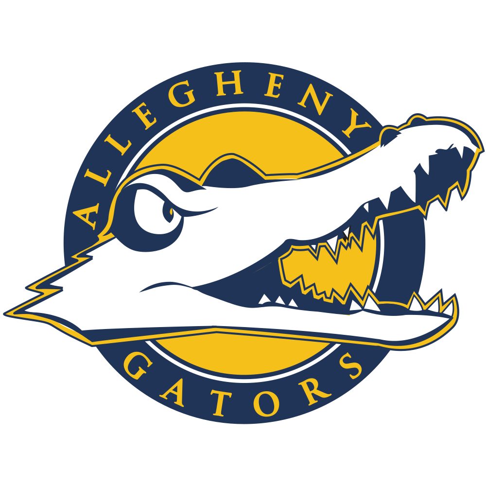 Allegheny College Gators Team Logo in PNG format
