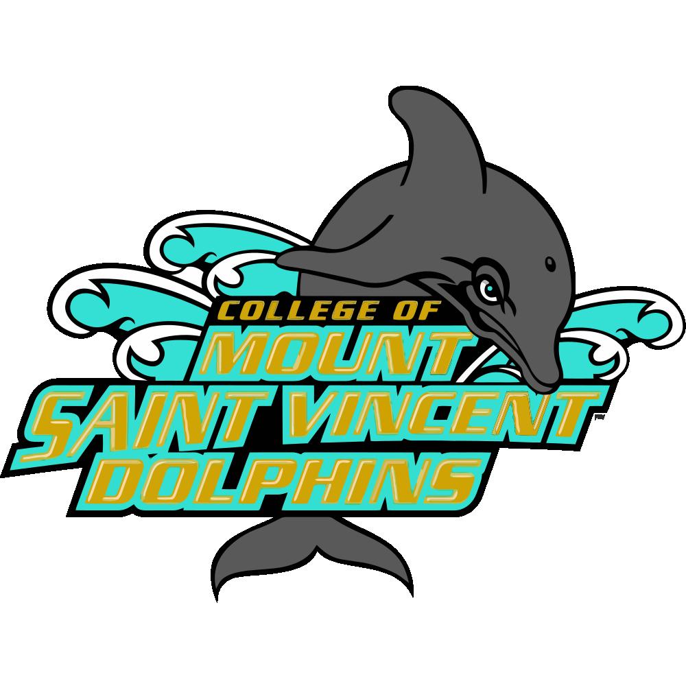 College of Mount Saint Vincent Dolphins Team Logo in JPG format