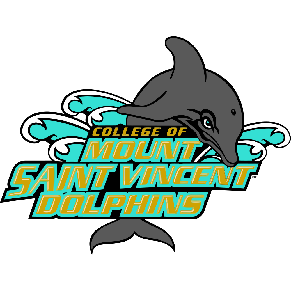 College of Mount Saint Vincent Dolphins Colors