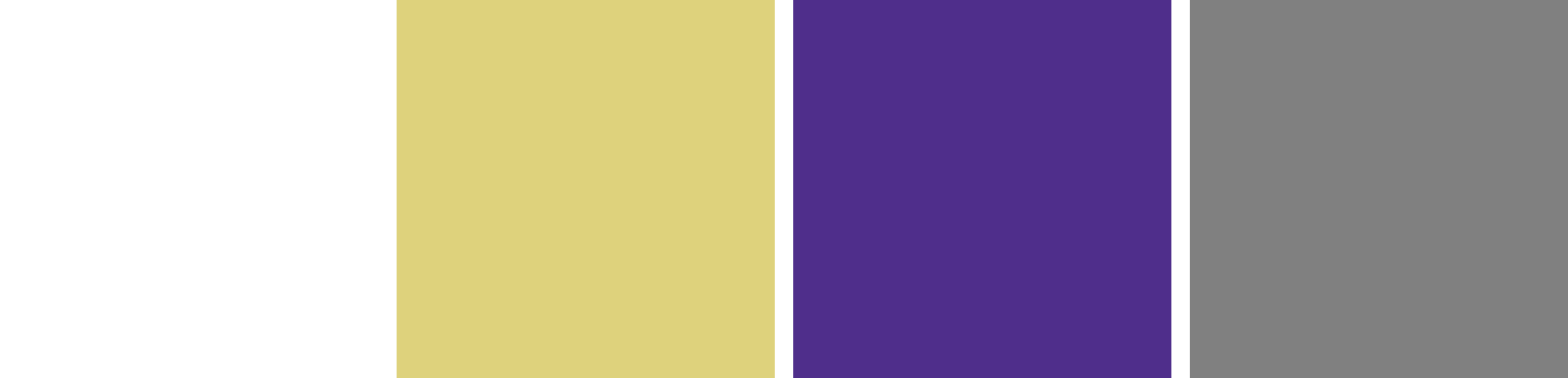 Defiance College Yellow Jackets Color Palette Image