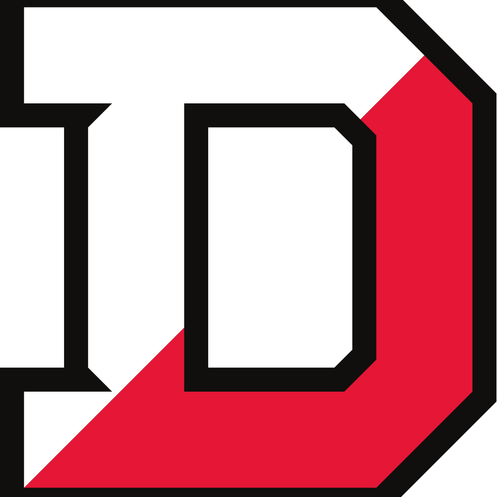 Denison University Big Red Team Logo in PNG format