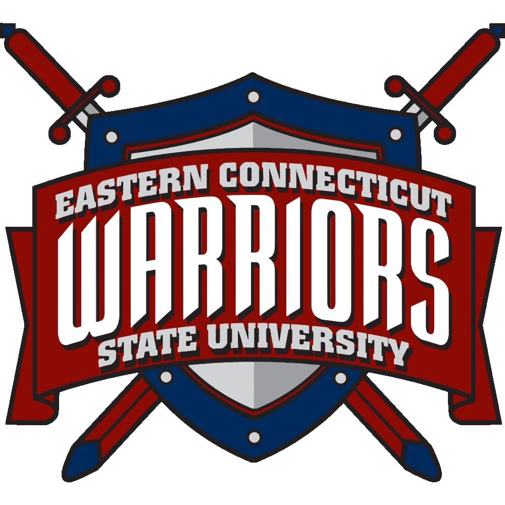 Eastern Connecticut State University Warriors Team Logo in JPG format