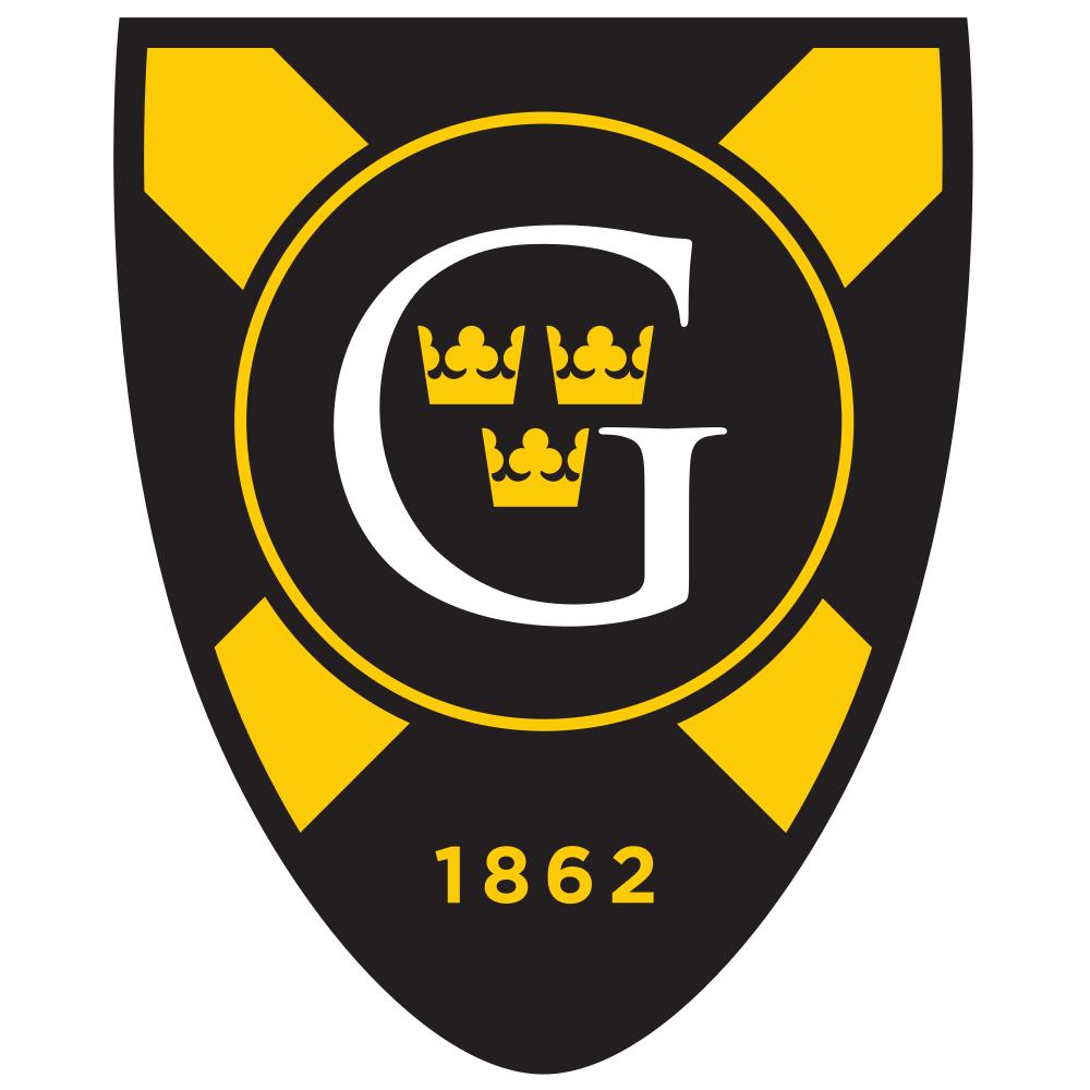 Gustavus Adolphus College Golden Gusties Team Logo in JPG format