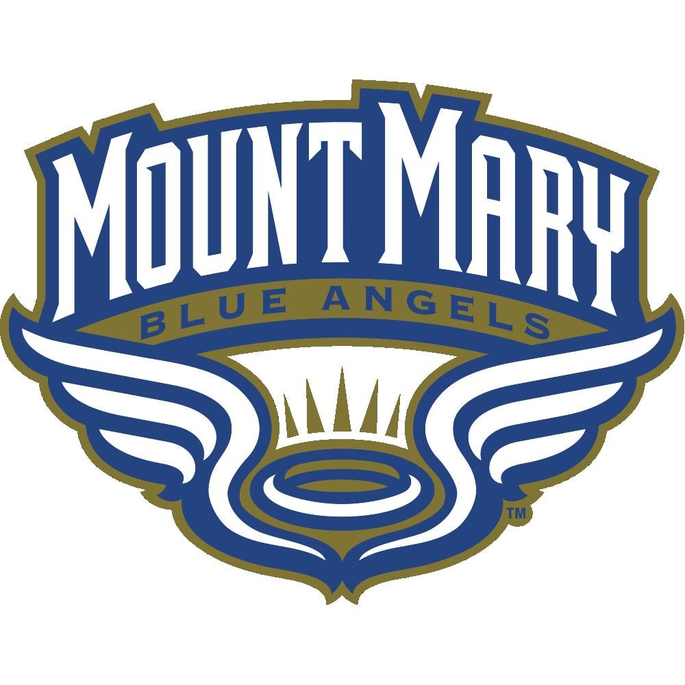 Mount Mary College Blue Angels Team Logo in JPG format