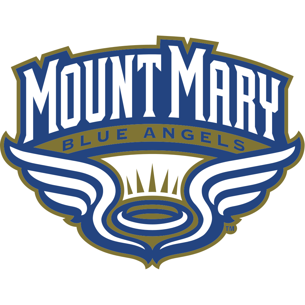 Mount Mary College Blue Angels Team Logo in PNG format