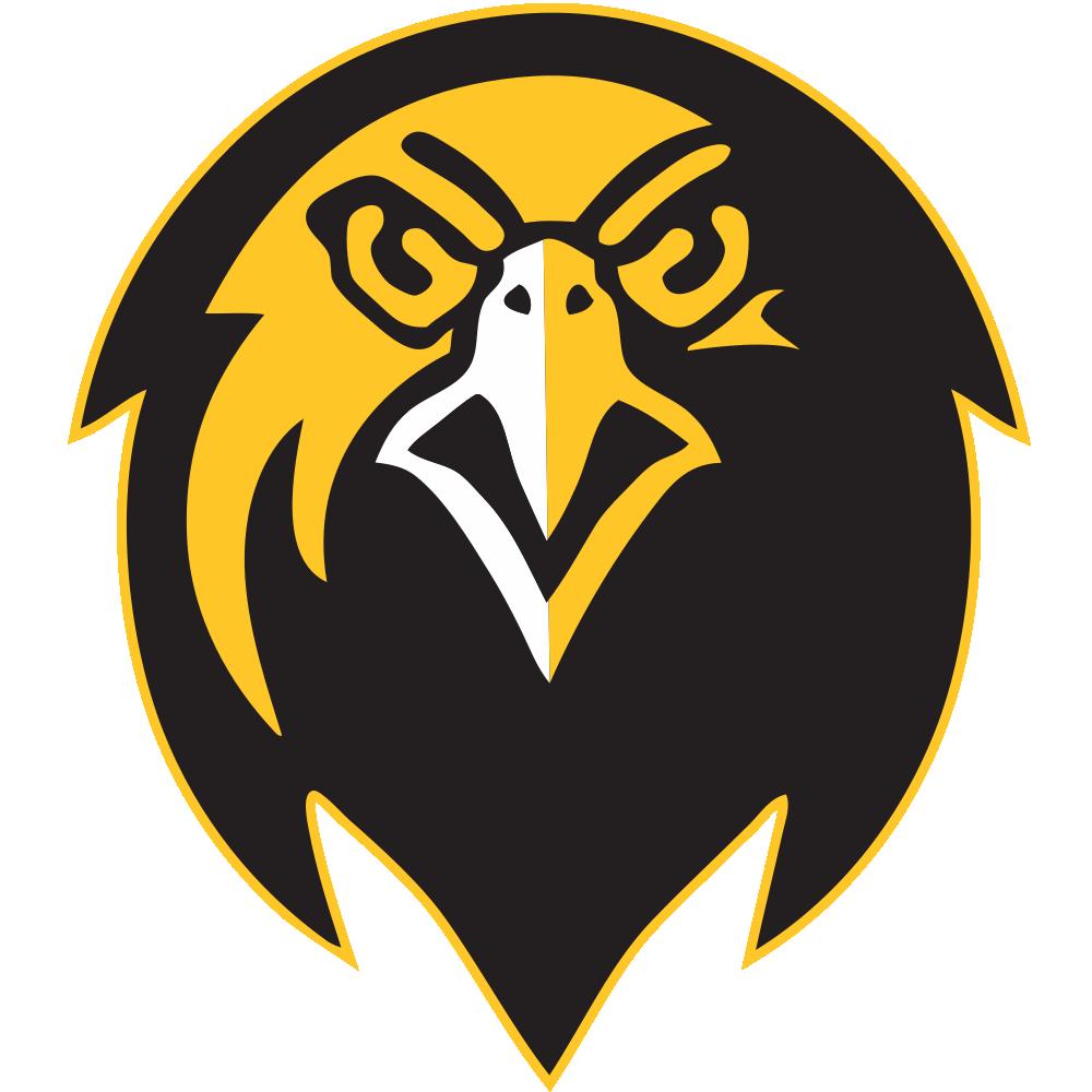 Pfeiffer University Falcons Team Logo in JPG format