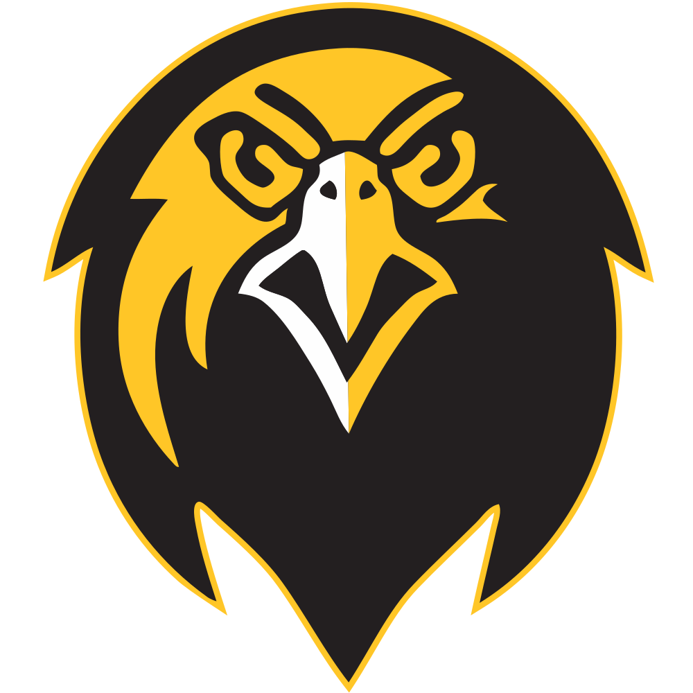 Pfeiffer University Falcons Team Logo in PNG format