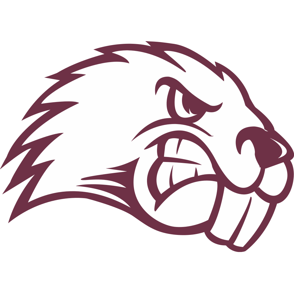 University of Maine, Farmington Beavers Team Logo in PNG format