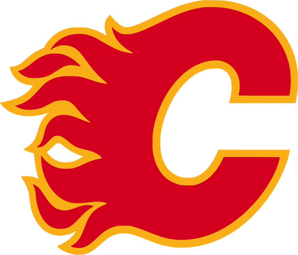 Calgary Flames Logo Color Scheme » Black »