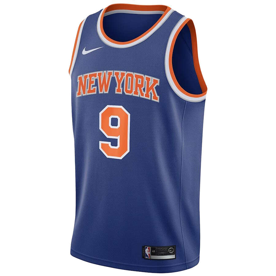 New York Knicks NBA Colour Block Blue Joggers