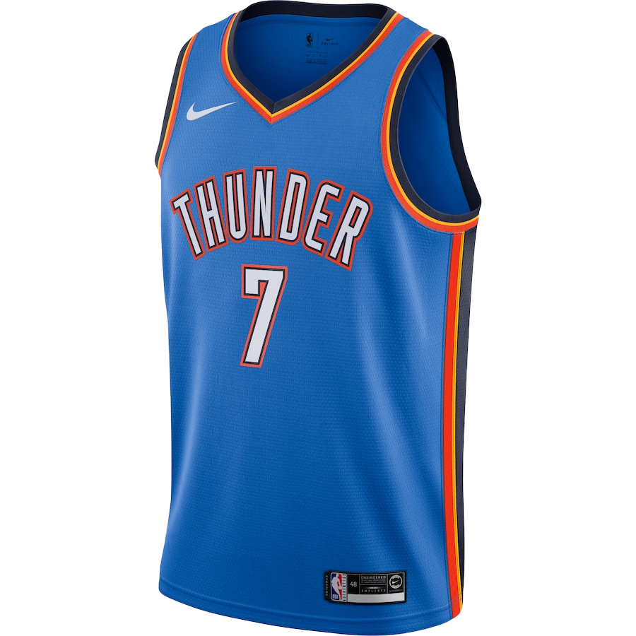Oklahoma City Thunder Colors, Sports Teams Colors