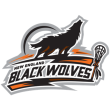 New England Black Wolves logo in PNG Format