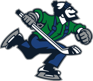 Vancouver Canucks Primary Dark Logo - National Hockey League (NHL
