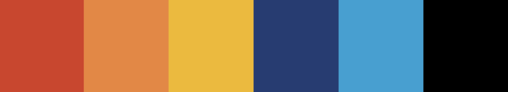 Sichuan Blue Whales Logo Color Palette